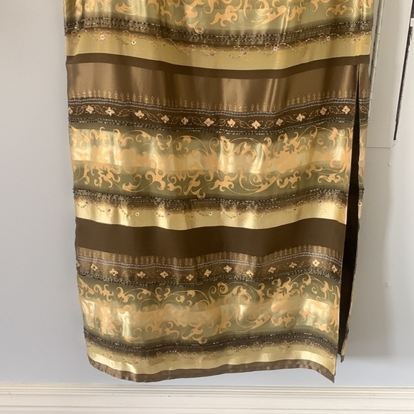 MUSE for Boston Proper Silk Long Skirt With 2 Long Side Slits size 10 - Picture 8 of 10